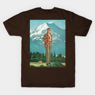 Mt. Cook - Surreal/Collage Art T-Shirt